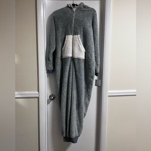 Bundle of 2 Women's Fleece One Piece Onesie Pajama Size XL